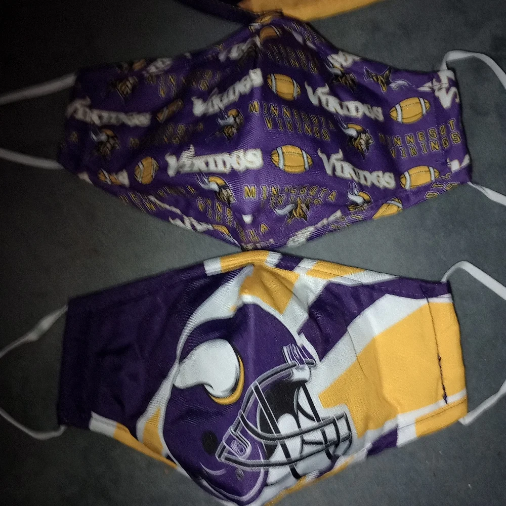 4 New Minnesota Vikings Face Masks